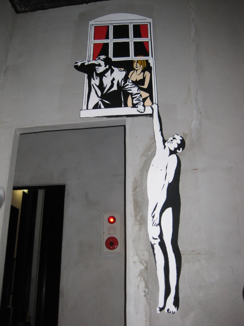 外壁サイン　exterior wall sign